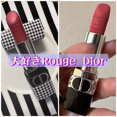 ルージュ ディオール 564 ピンク レオパード ベルベット（生産終了）/Dior/口紅を使ったクチコミ（1枚目）