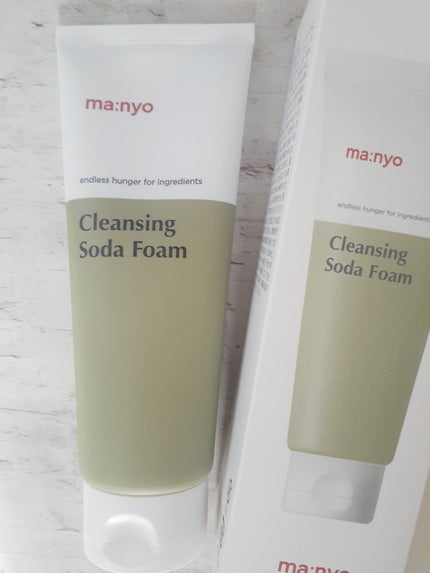 ソーダ洗顔料/manyo/洗顔フォームを使ったクチコミ(1枚目)