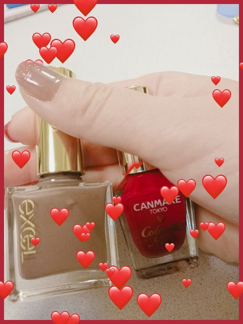 エクセル ネイルポリッシュ N/excel/マニキュアを使ったクチコミ（1枚目）