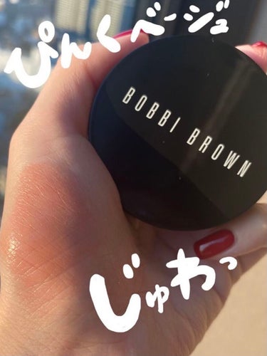 ポット ルージュ 06 パウダーピンク/BOBBI BROWN/ジェル・クリームチークを使ったクチコミ（1枚目）