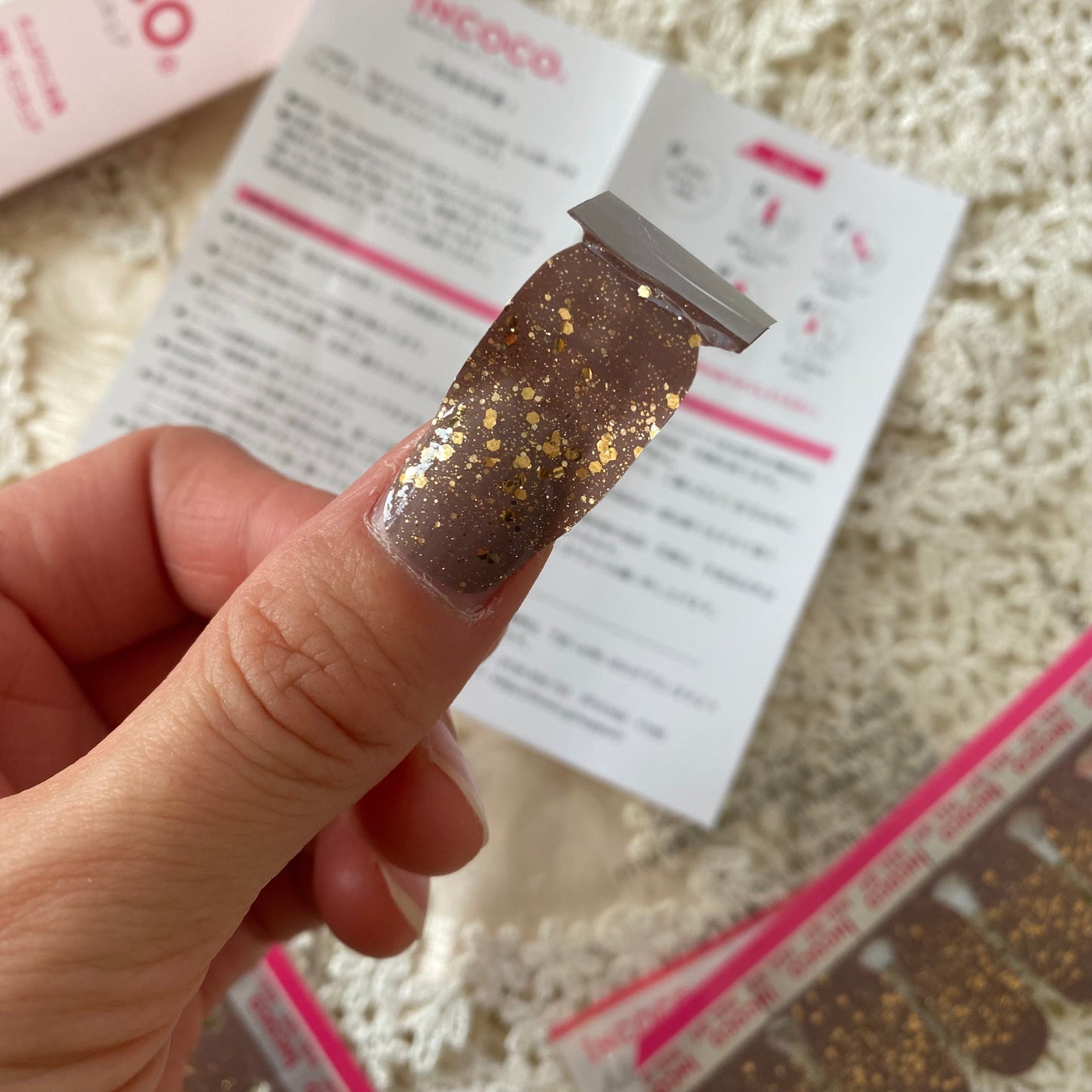 INCOCO インココ マニキュアシート/インココ/ネイルシールを使ったクチコミ(6枚目)