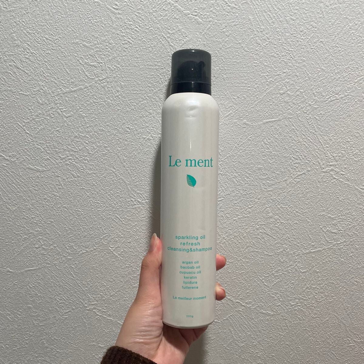 スパークリングオイル リフレッシュクレンジング&シャンプー/Le ment/市販シャンプーを使ったクチコミ(2枚目)