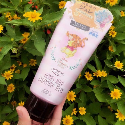 ソフティモ クレンジングジュレ(ハニーマイルド)のクチコミ「くまのプーさんのイラストがかわいらしいハニーマイルドシリーズ。
ソフティモのクレンジングはよ.....」(1枚目)