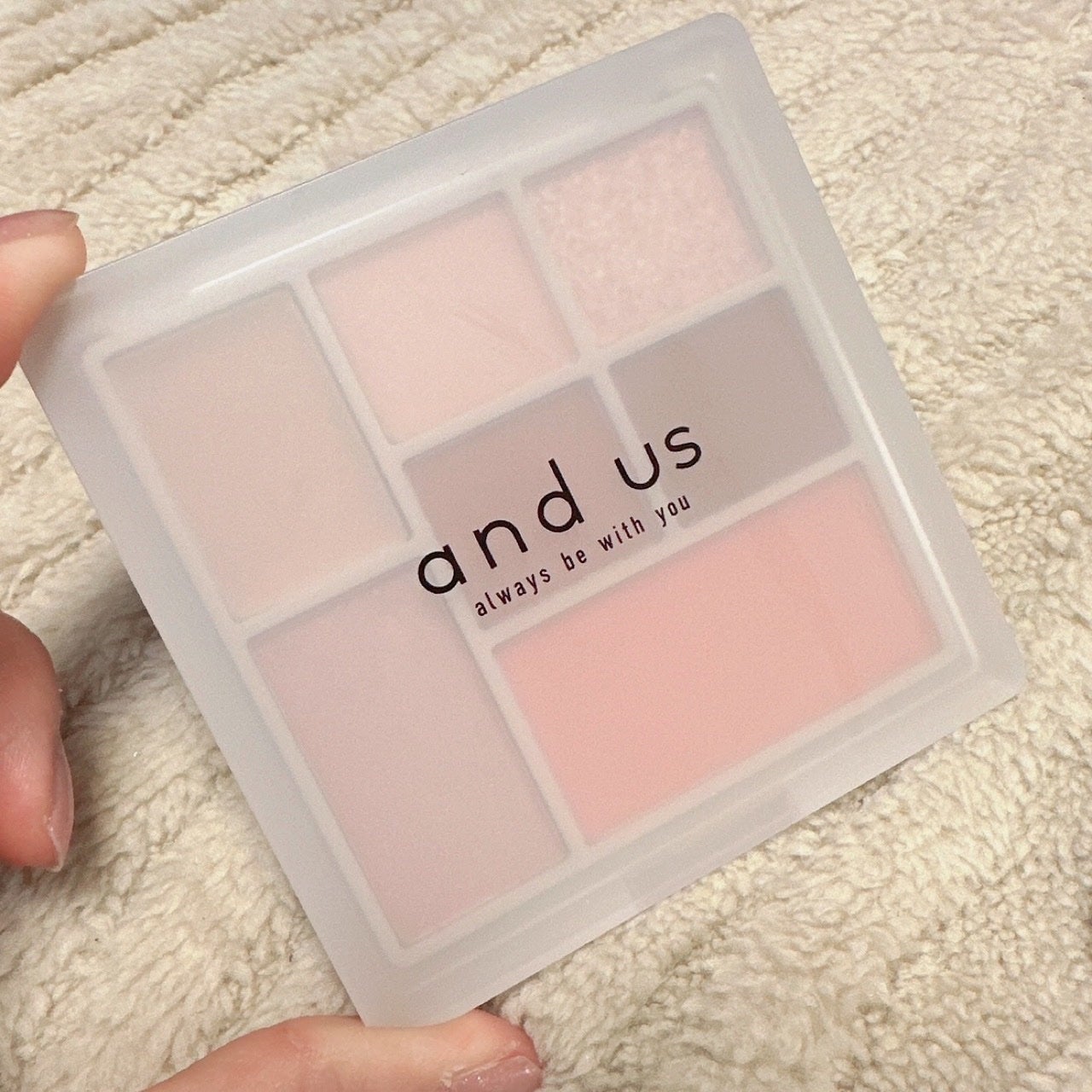 フェイスパレット/and us/アイシャドウパレットを使ったクチコミ(5枚目)