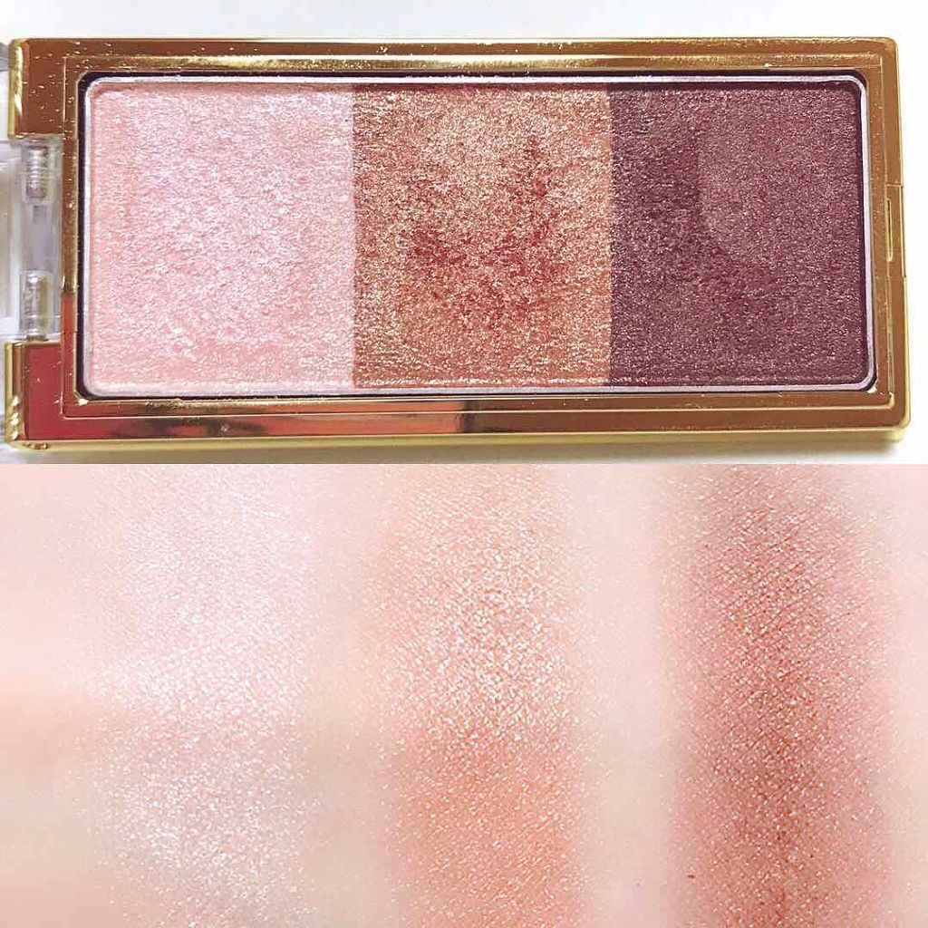 スリークシャドウ 02 ショコラブラウン/excel/アイシャドウパレットを使ったクチコミ（2枚目）