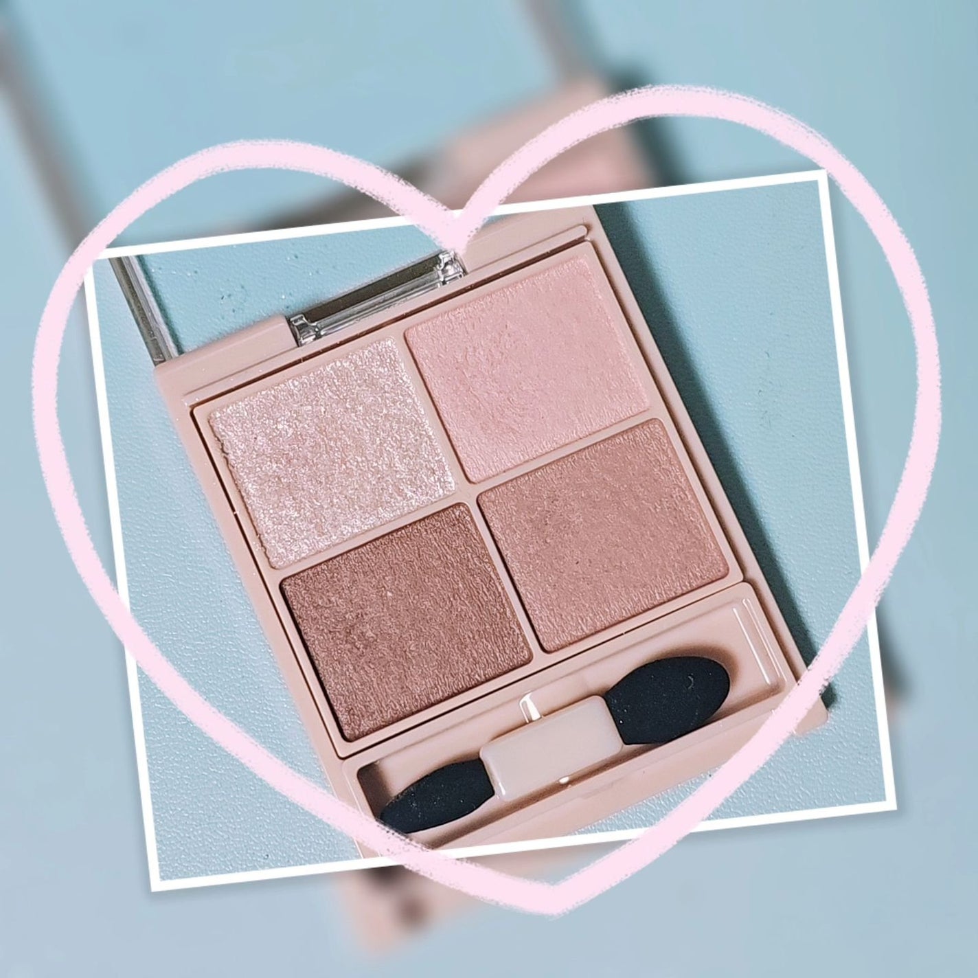 シルキースフレアイズ(マットタイプ)/キャンメイク/アイシャドウパレットを使ったクチコミ(1枚目)