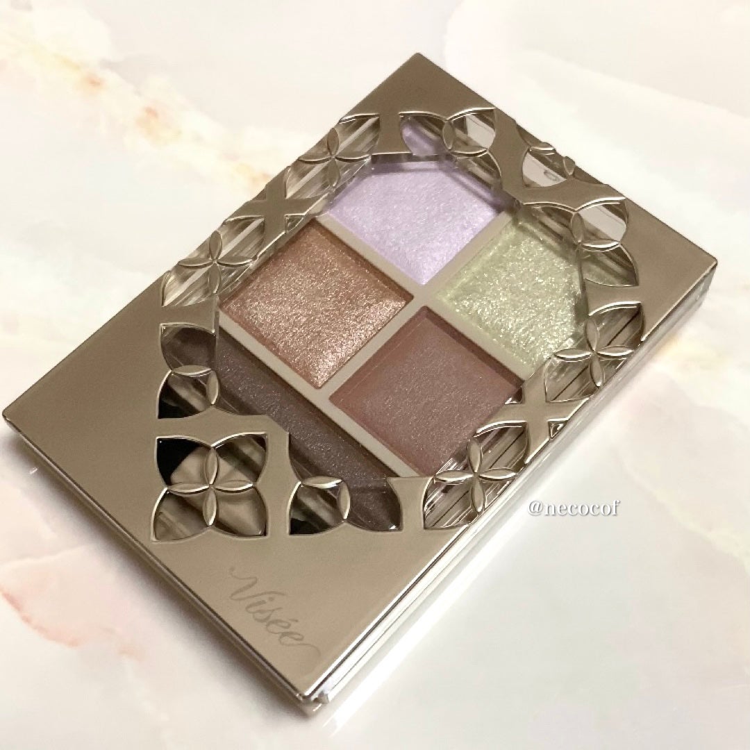 パノラマデザイン アイパレット/Visée/アイシャドウパレットを使ったクチコミ(4枚目)