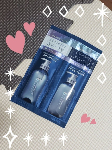 エイトザタラソ ユー CBD&リフレッシング クレンズ 美容液シャンプー/CBD&バランシング ダメージリペア 美容液ヘアトリートメント/エイトザタラソ/市販シャンプーを使ったクチコミ(1枚目)