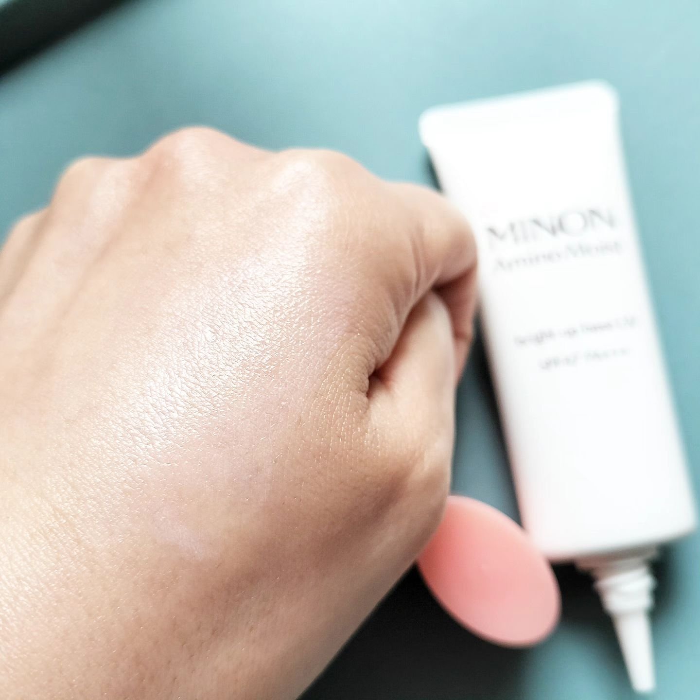 ミノン アミノモイスト ブライトアップベース UV/ミノン/化粧下地を使ったクチコミ（3枚目）