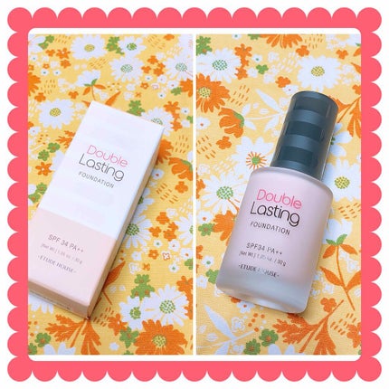 ダブルラスティング ファンデーション/ETUDE/リキッドファンデーションを使ったクチコミ(1枚目)