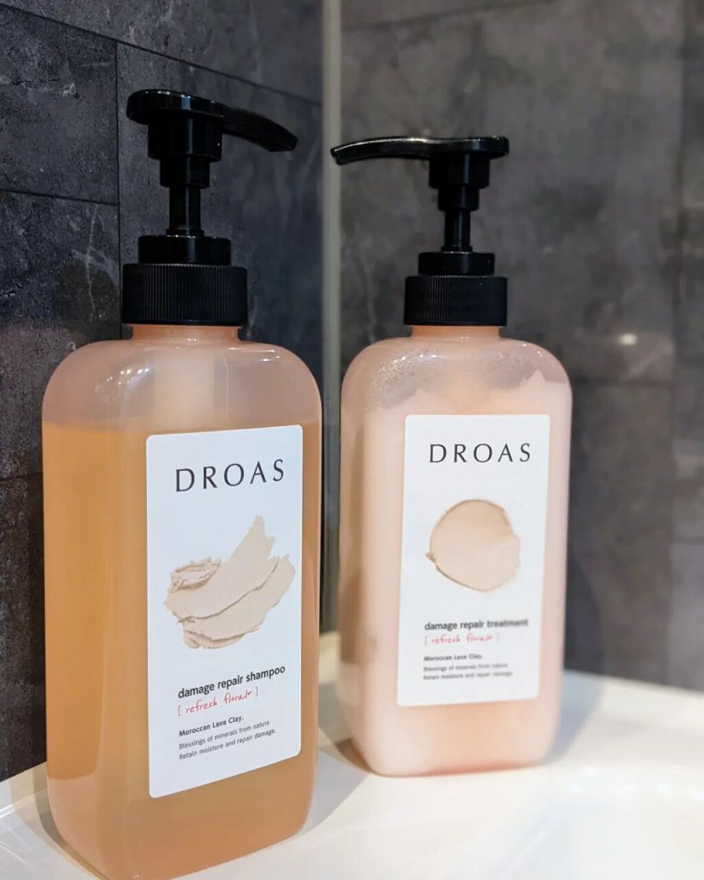 クレイミネラル ヘアオイル/DROAS/ヘアオイルを使ったクチコミ（1枚目）