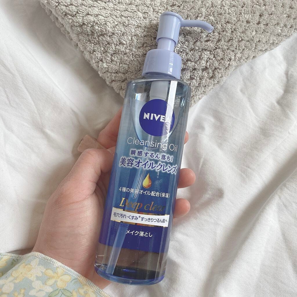 ニベア クレンジングオイル ディープクリア/ニベア/オイルクレンジングを使ったクチコミ(1枚目)