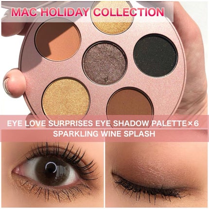 アイラブ サプライズ アイシャドウ パレット × 6/M・A・C/アイシャドウパレットを使ったクチコミ(1枚目)
