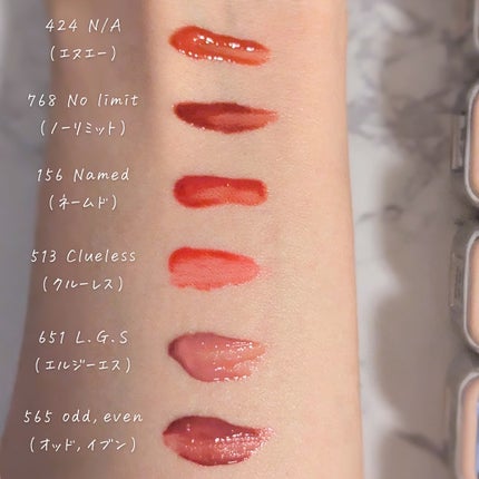 アンシーン ミラーティント/Oddtype/リップティントを使ったクチコミ(4枚目)