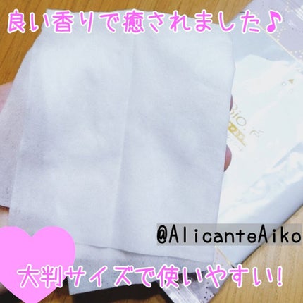 メイクの上からリフレッシュシート うるおいしっとりタイプ/ビオレ/フェイスシートを使ったクチコミ(2枚目)