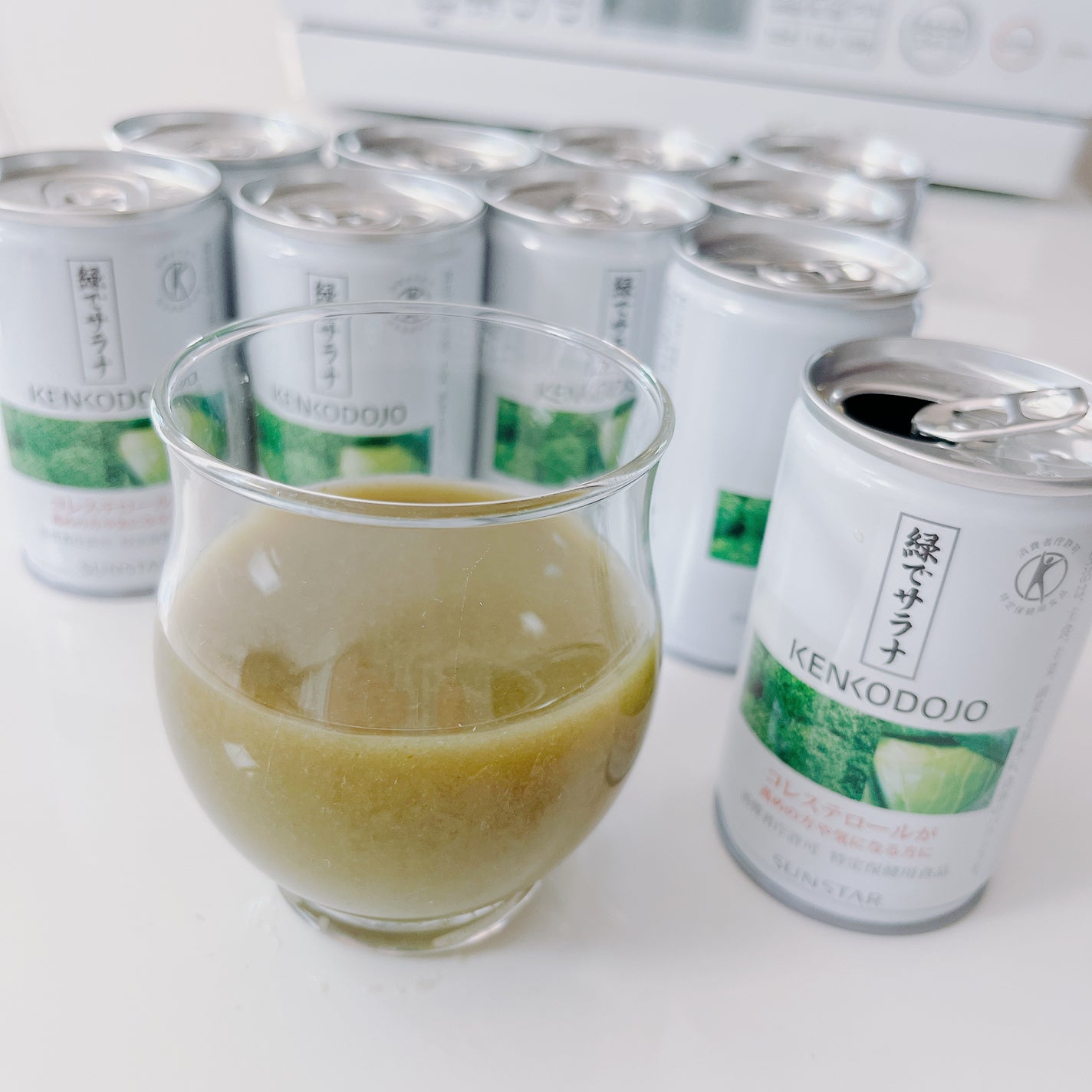 緑でサラナ/サンスター/青汁を使ったクチコミ(2枚目)