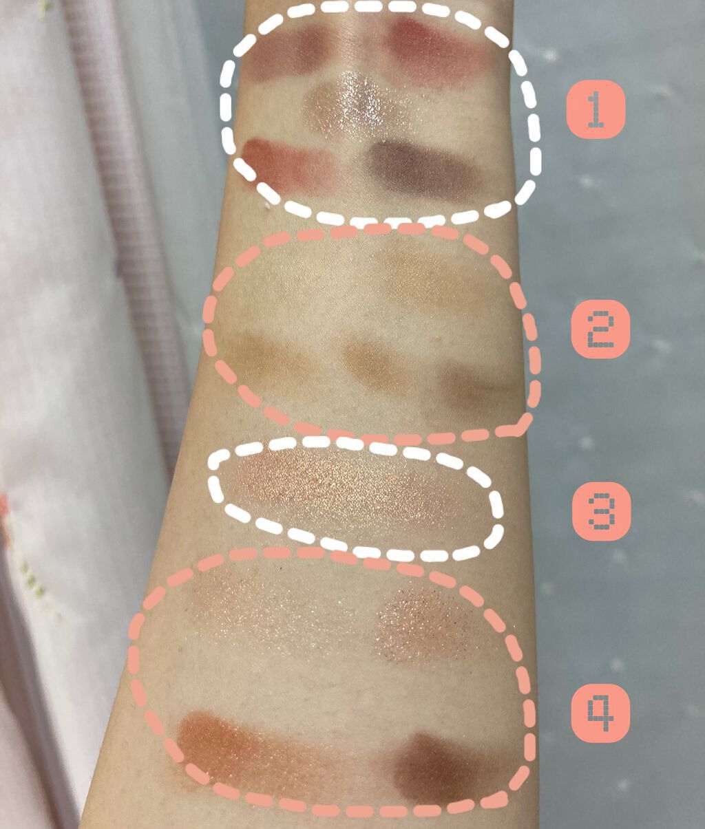 【旧品】パーフェクトスタイリストアイズ/キャンメイク/アイシャドウパレットを使ったクチコミ(2枚目)