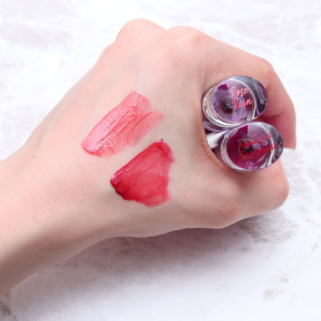 オーロラ デュイ ティント/MERZY/リップティントを使ったクチコミ（2枚目）