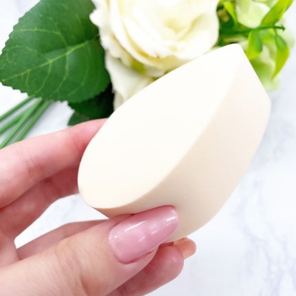 ハイドロ メイクアップスポンジ ウォータードロップ/THE TOOL LAB/パフ・スポンジを使ったクチコミ(3枚目)