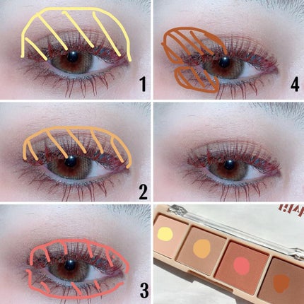 ムードイットパレット/lilybyred/マルチパレットを使ったクチコミ(4枚目)