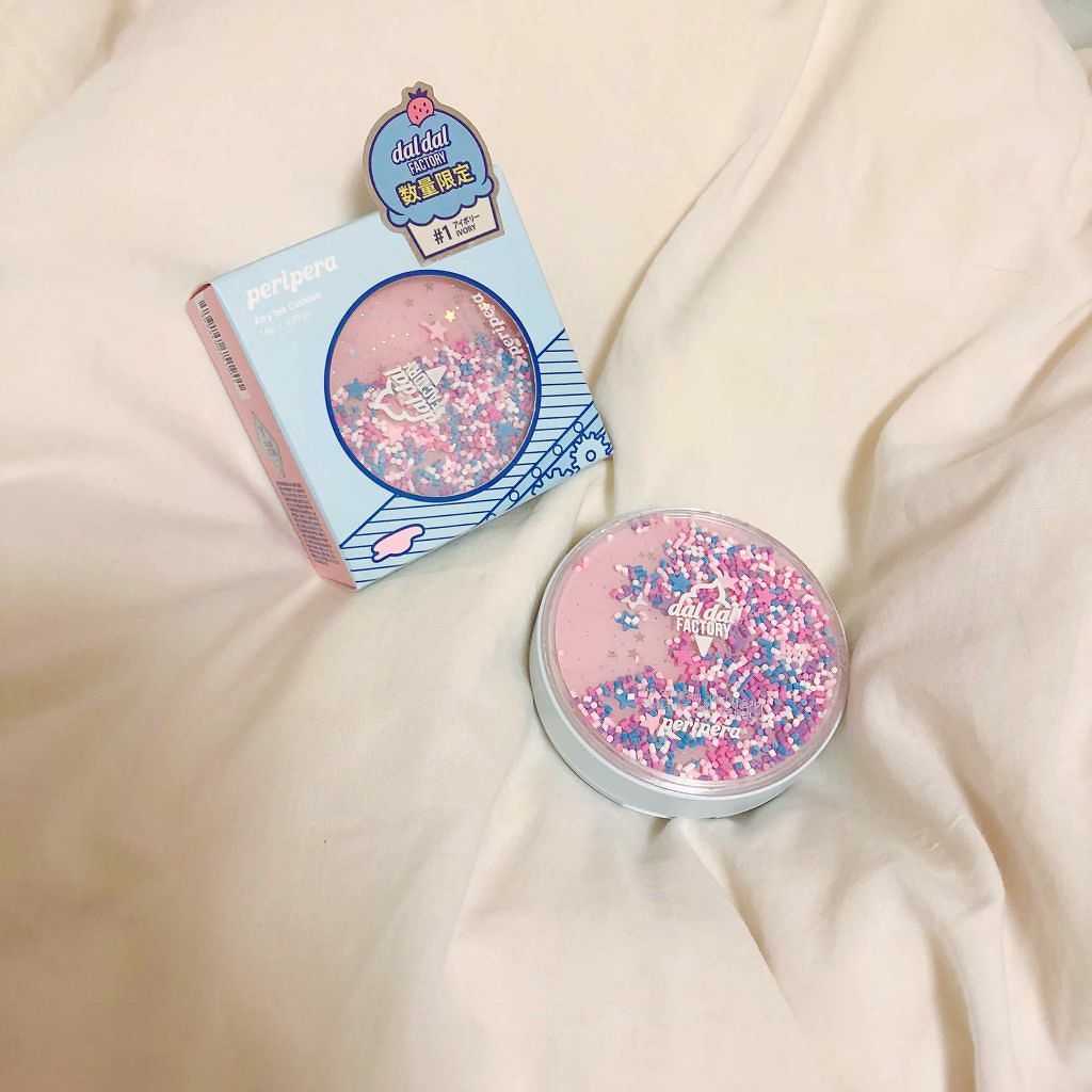 【限定】 ASMR エアリーインククッション/PERIPERA/クッションファンデーションを使ったクチコミ（1枚目）