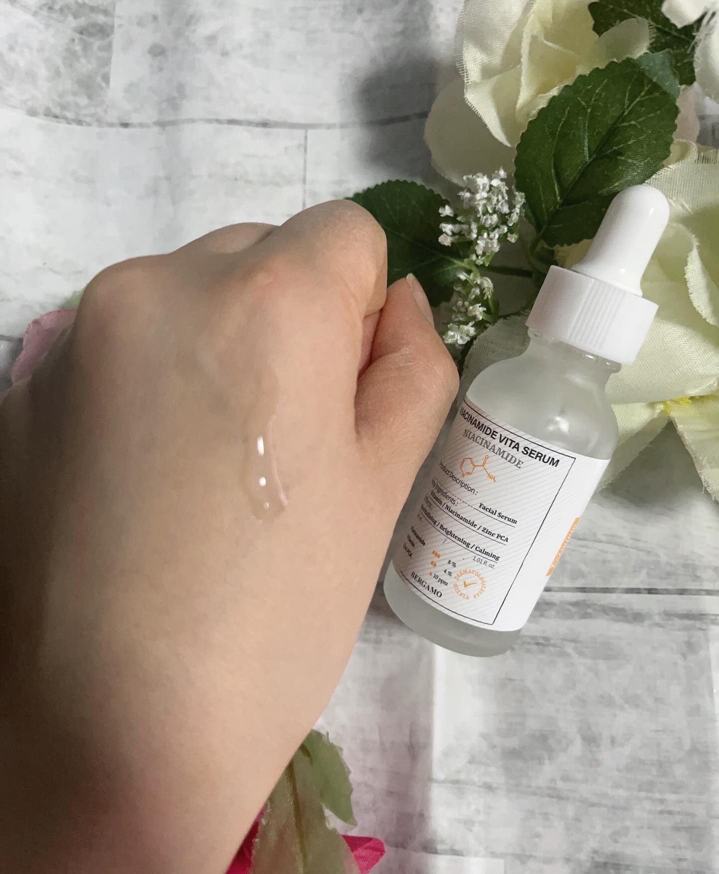 24k real gold ampoule /BERGAMO /オールインワン化粧品を使ったクチコミ（2枚目）