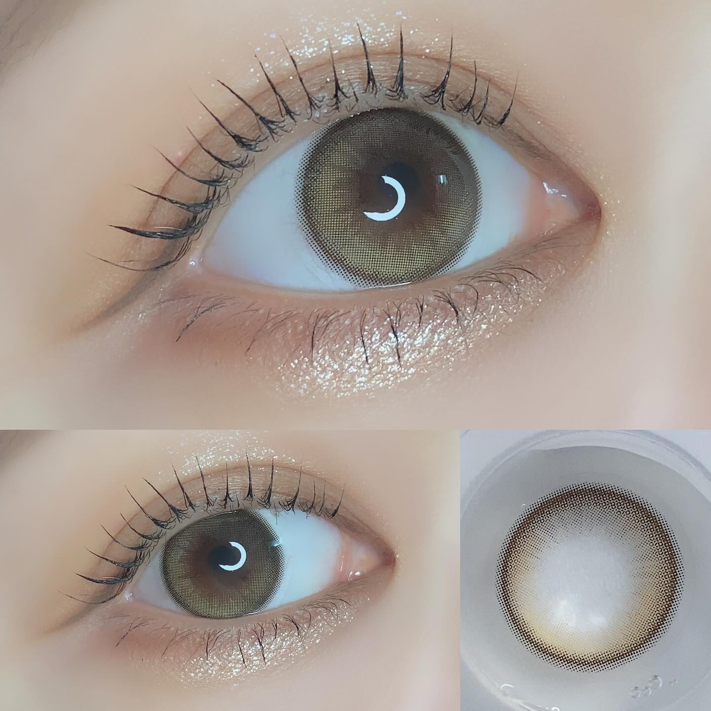 Daisy Shower 1Day/chuu LENS/ワンデー（１DAY）カラコンを使ったクチコミ（3枚目）