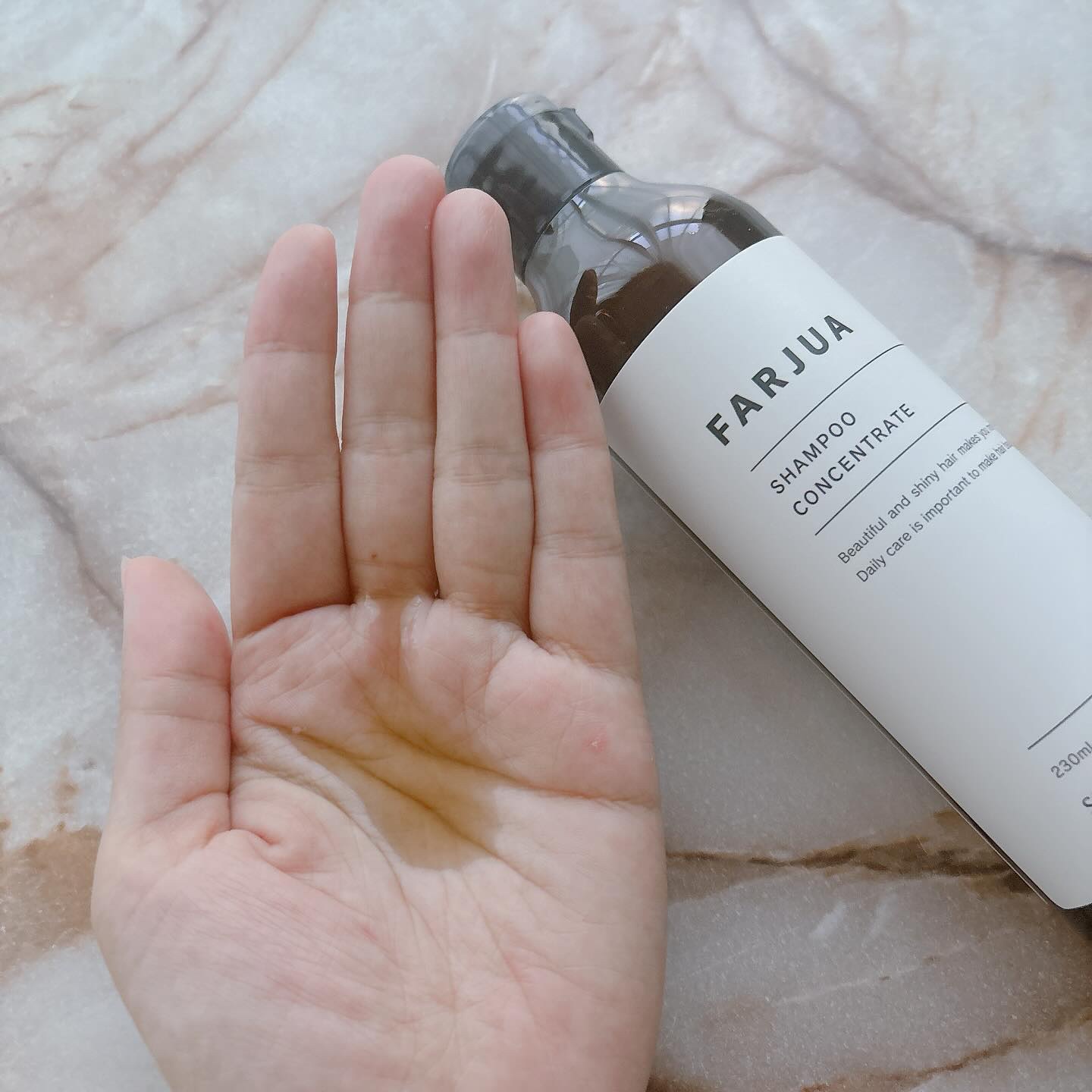 ファルジュア シャンプー コンセントレート/サンコール/サロンシャンプーを使ったクチコミ（2枚目）