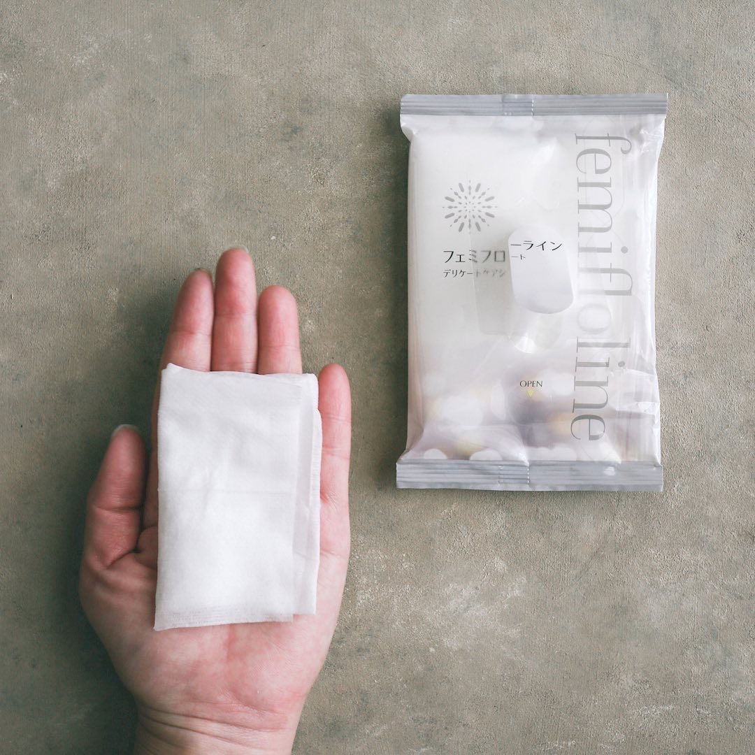 フェミフローライン　デリケートケアシート/わかもと製薬/デリケートゾーンケアを使ったクチコミ（3枚目）