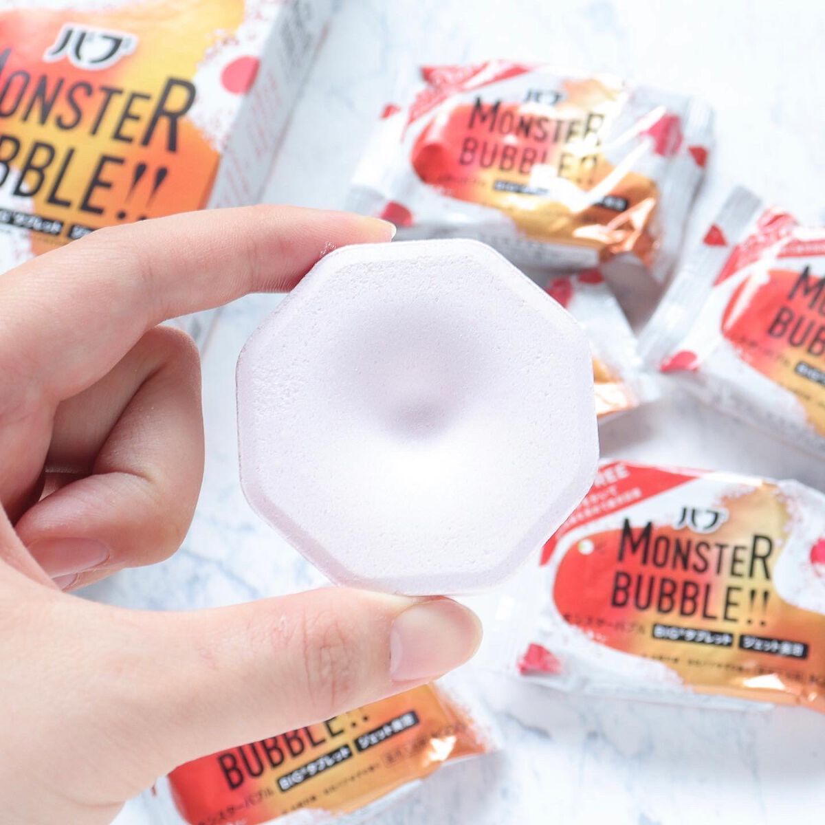 モンスターバブル スッキリFREE /バブ/炭酸系入浴剤を使ったクチコミ（3枚目）