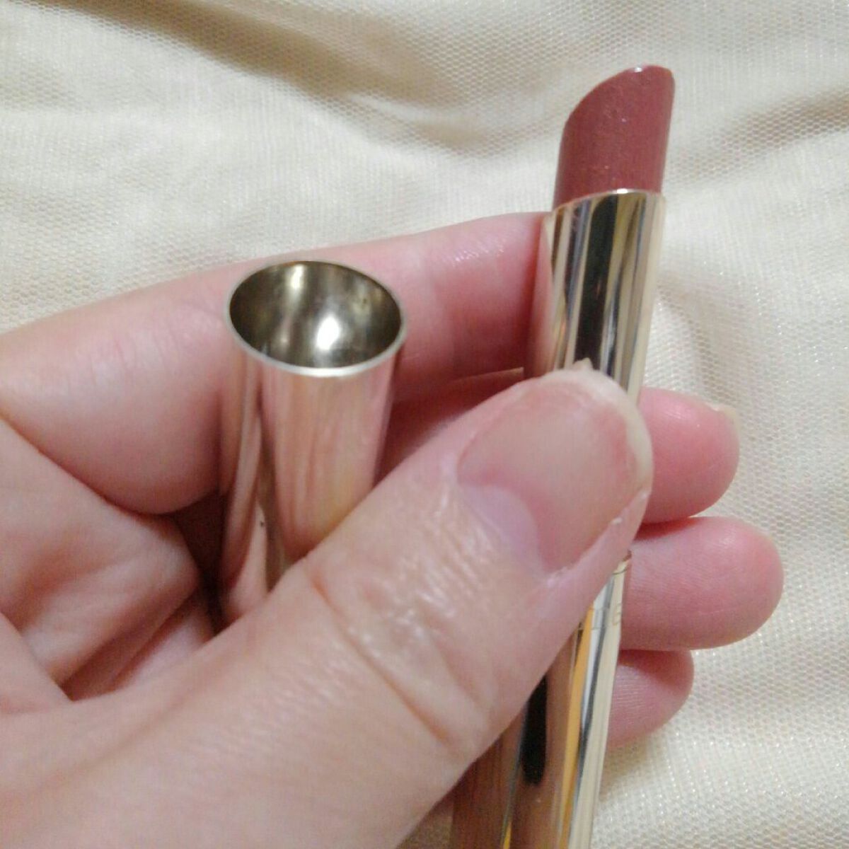 シャイニーエッセンスリップA BE-03/media/口紅を使ったクチコミ（3枚目）