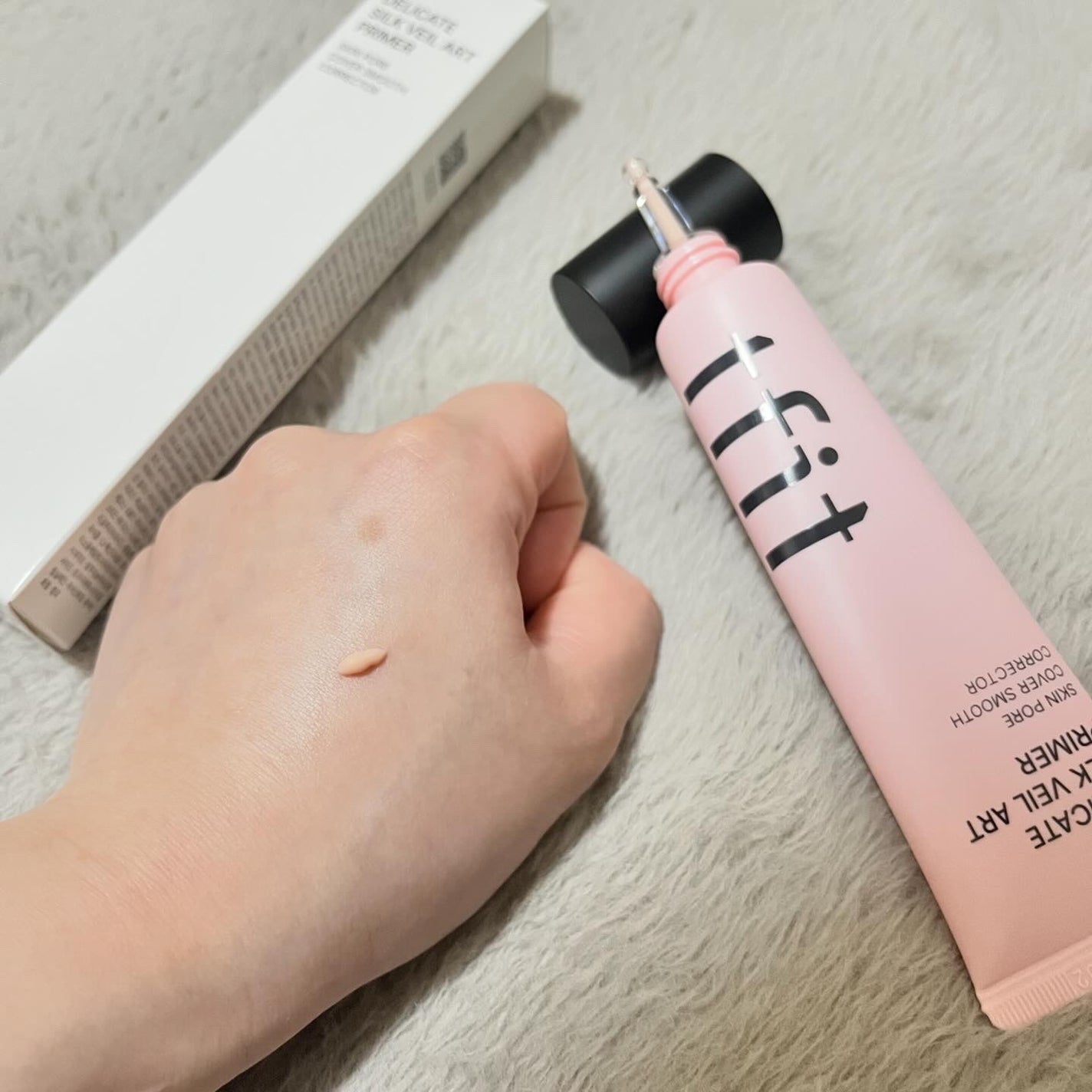 デリケートシルクベールアートプライマー/TFIT/化粧下地を使ったクチコミ(3枚目)