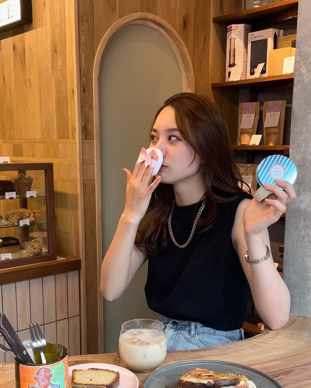 すっぴんパウダーB シトラスミントの香り/クラブ/プレストパウダーを使ったクチコミ(4枚目)