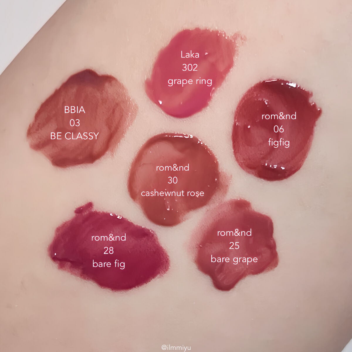 ジューシーラスティングティント/rom&nd/リップティントを使ったクチコミ(4枚目)