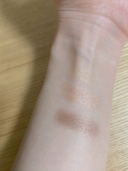 トーンアップアイシャドウ/CEZANNE/アイシャドウパレットを使ったクチコミ(2枚目)