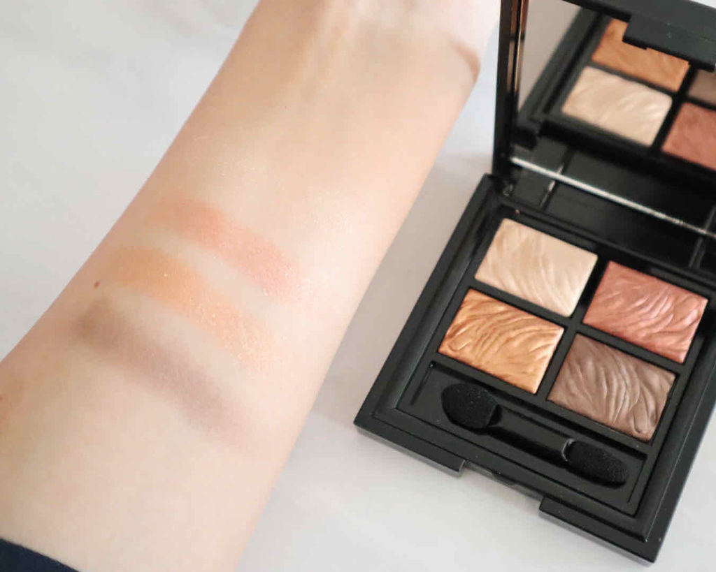 フラロッソ インテンソ アイシャドウ GD02/アスタリフト/アイシャドウパレットを使ったクチコミ（3枚目）