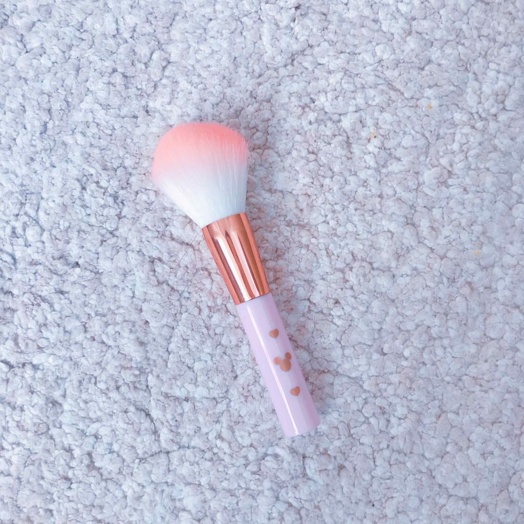 ごくふわっ ミッキーブラシ/DAISO/メイクブラシを使ったクチコミ(1枚目)