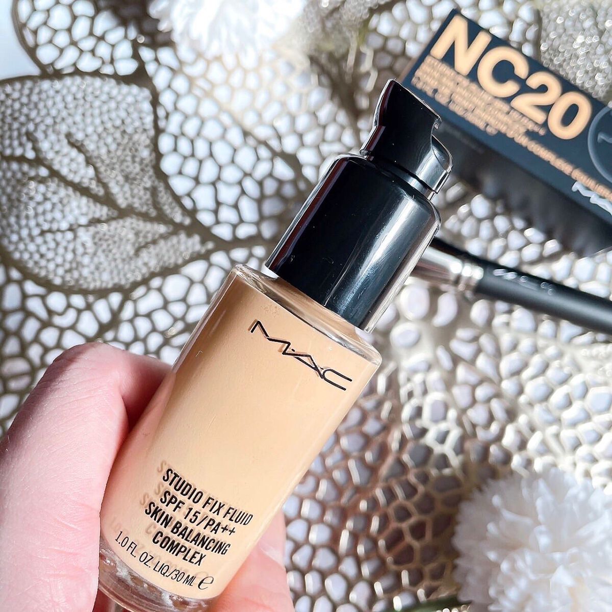 #170 シンセティック ラウンド スラント ブラシ/M・A・C/メイクブラシを使ったクチコミ(3枚目)