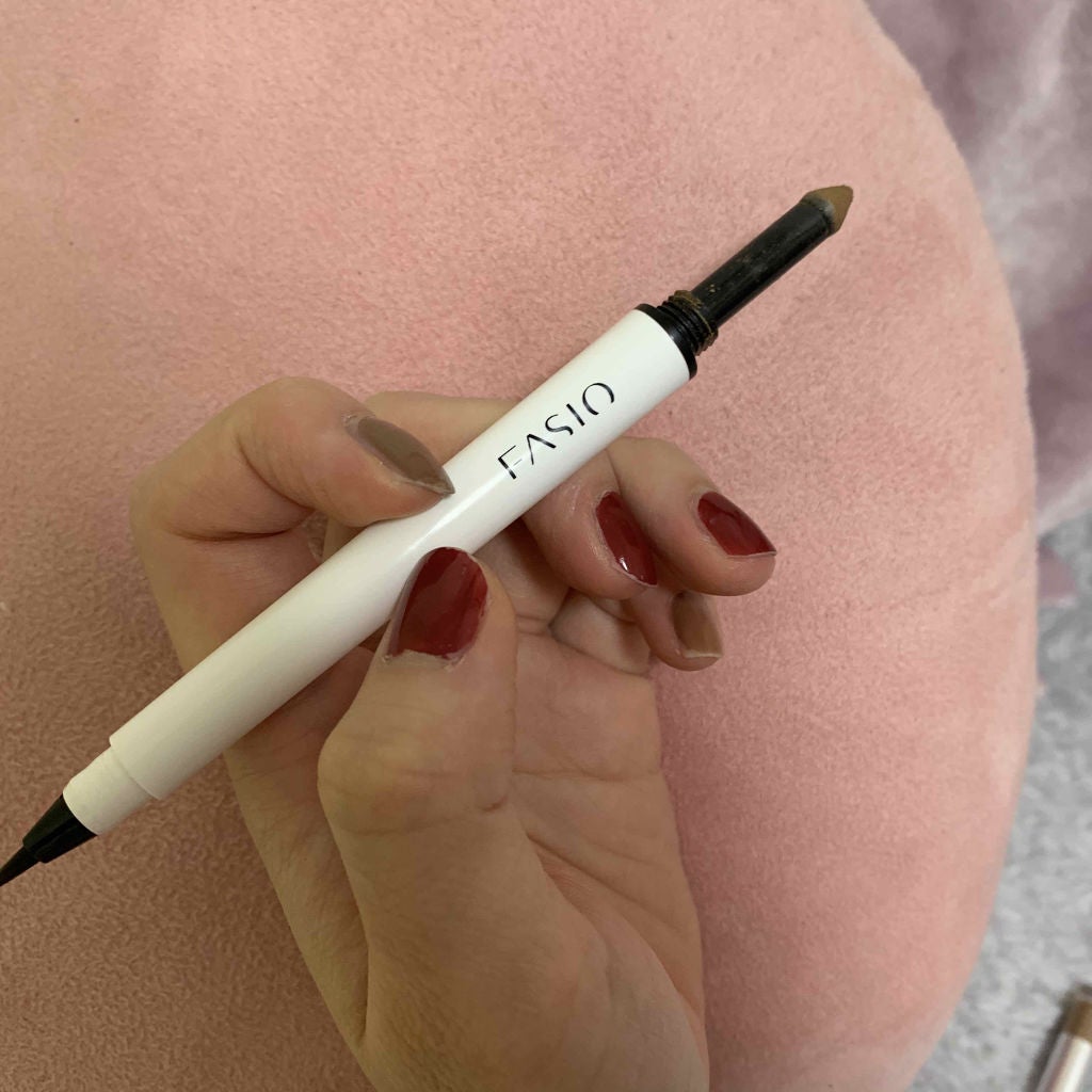 パーフェクト アイブロウ N (リキッド&パウダー)/FASIO/リキッドアイブロウを使ったクチコミ(3枚目)