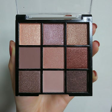 UR GLAM　BLOOMING EYE COLOR PALETTE/U R GLAM/パウダーアイシャドウを使ったクチコミ（3枚目）