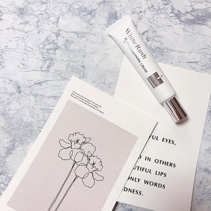 HQクリーム/White Rush/フェイスクリームを使ったクチコミ(2枚目)