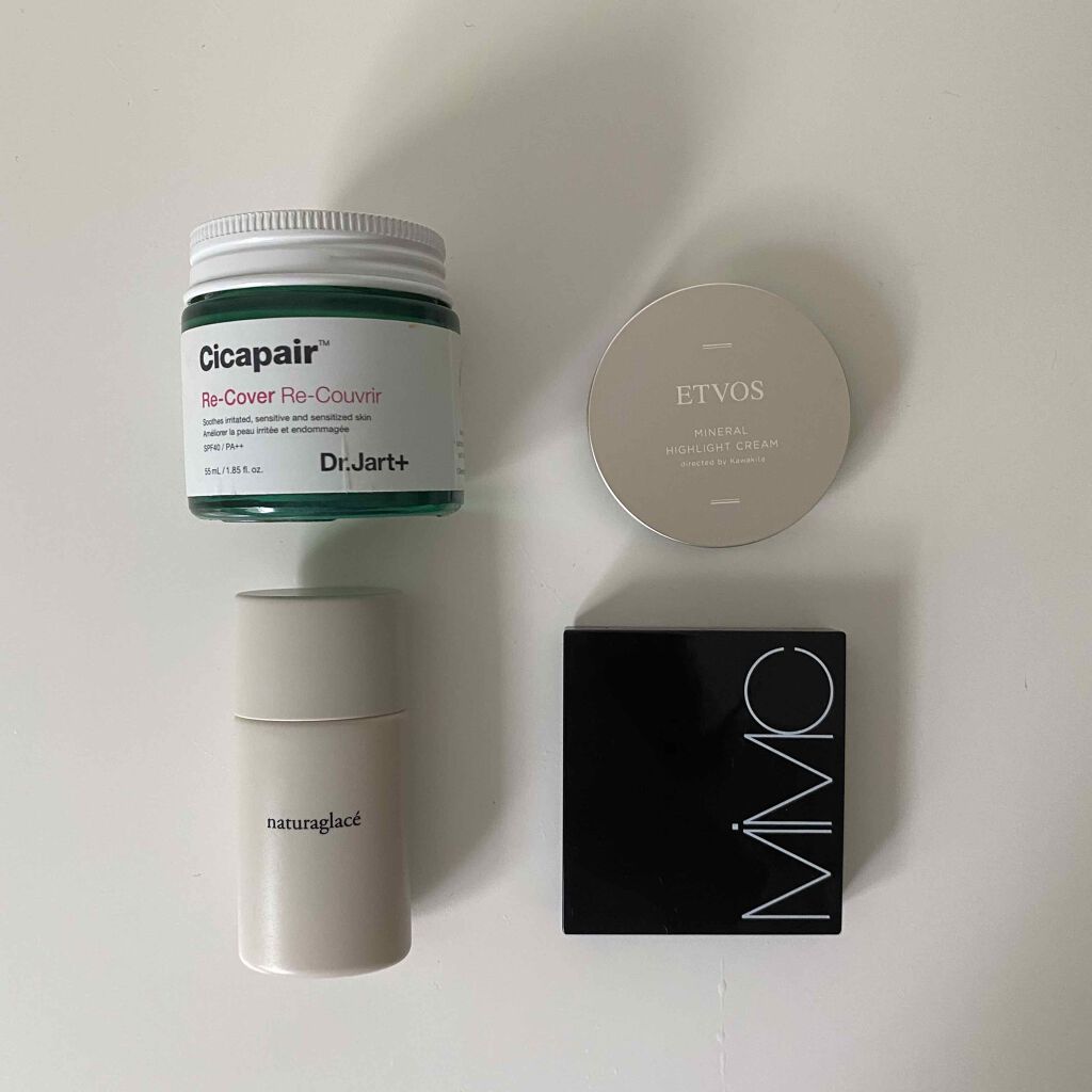 ミネラルハイライトクリーム/エトヴォス/クリームハイライトを使ったクチコミ(1枚目)