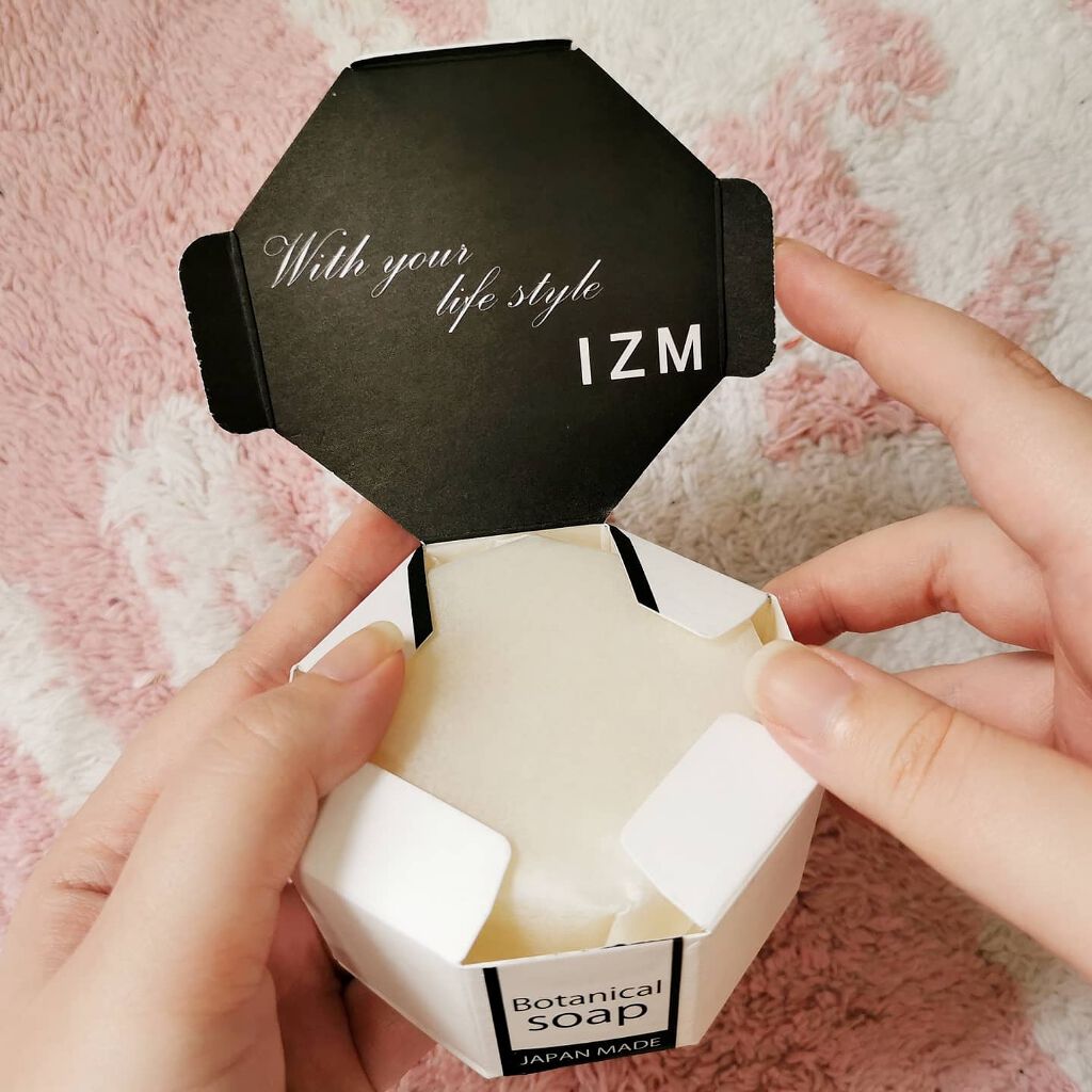 IZM ボタニカルソープ/ピュアイズム/洗顔石鹸を使ったクチコミ（3枚目）