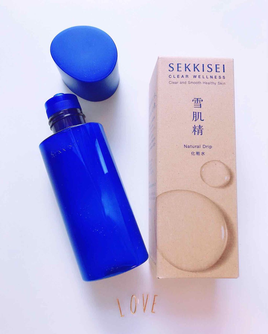 クリアウェルネス ナチュラル ドリップ/雪肌精/化粧水を使ったクチコミ（1枚目）