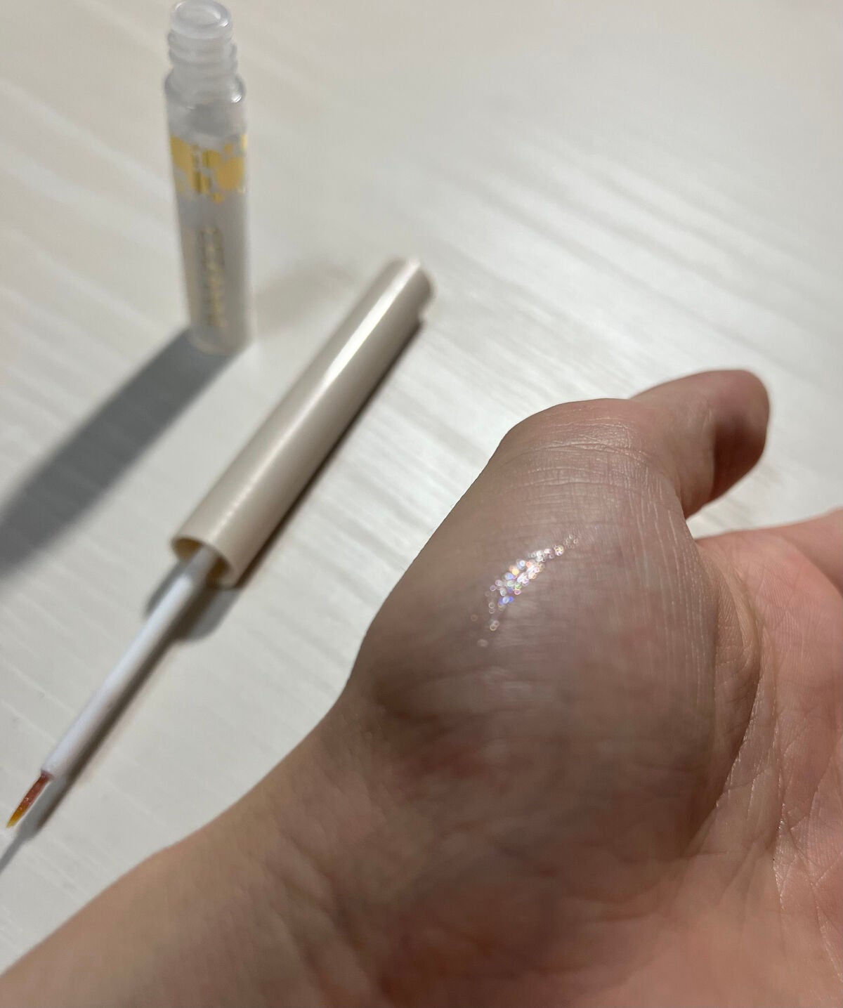 グロウリキッドライナー/CEZANNE/リキッドアイライナーを使ったクチコミ(6枚目)