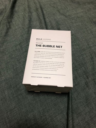 THE BUBBLE NET/BULK HOMME/その他スキンケアグッズを使ったクチコミ（1枚目）