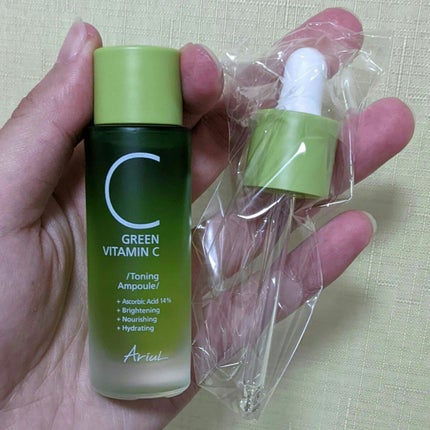 アリウル グリーンビタミンC トーニングセラム(アンプル)/Ariul/美容液を使ったクチコミ(1枚目)