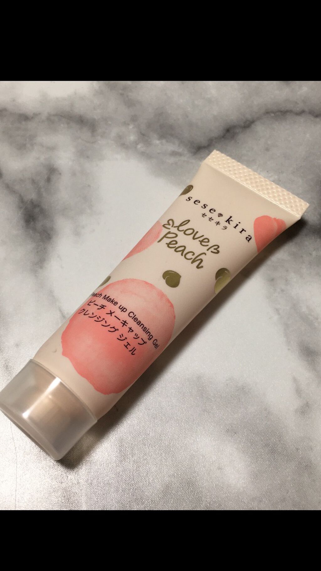 ピーチメーキャップクレンジングジェル/sesekira/クレンジングジェルを使ったクチコミ(1枚目)