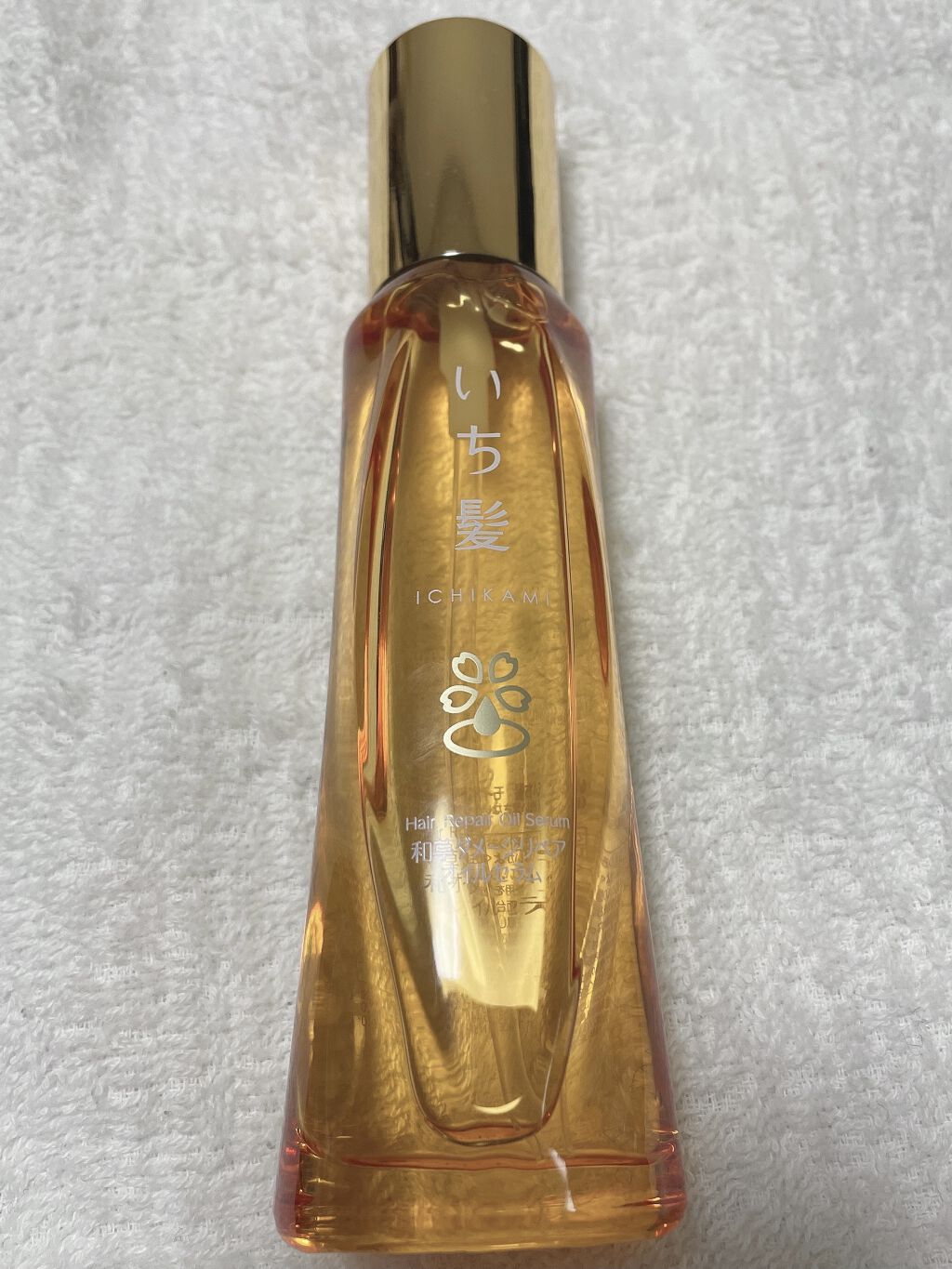 和草ダメージリペアオイルセラム/いち髪/ヘアオイルを使ったクチコミ（1枚目）