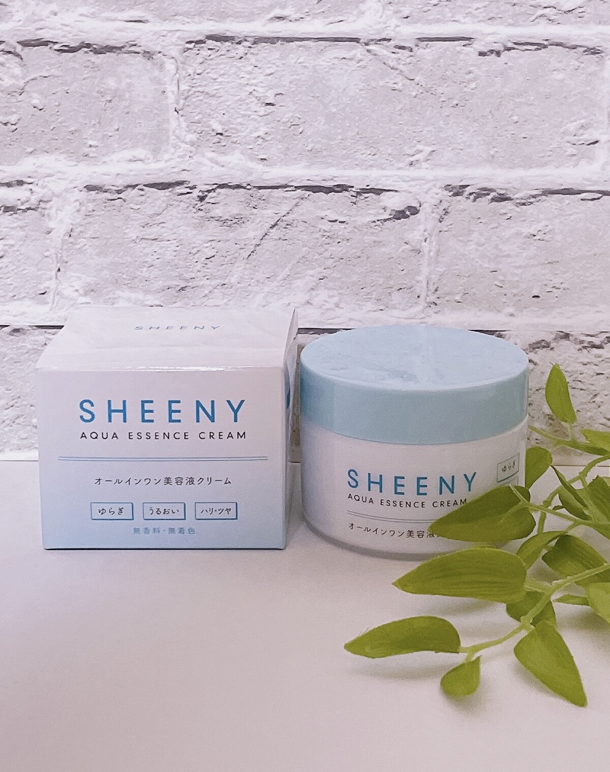 アクアエッセンスクリーム/SHEENY/フェイスクリームを使ったクチコミ（1枚目）